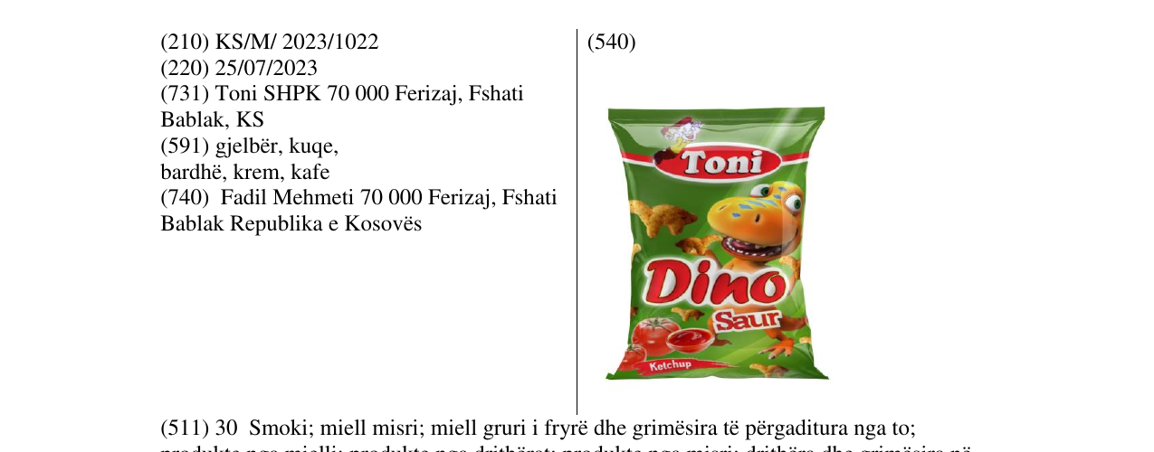 Zëri i markës toni në buletin