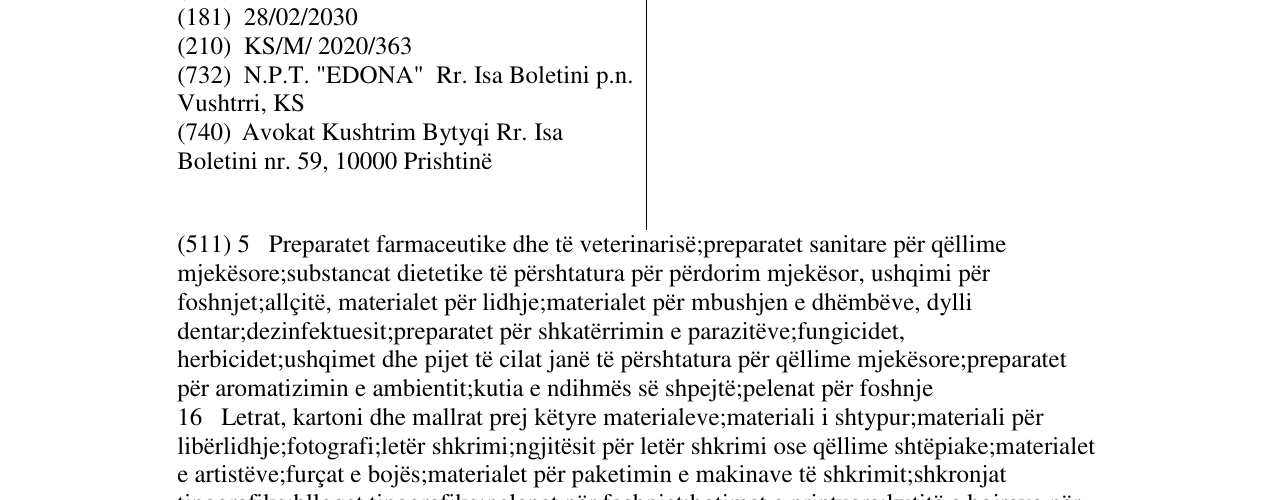 Zëri i markës MOME në buletin