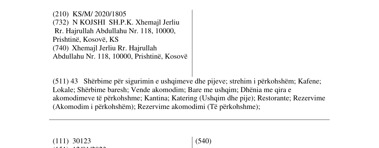 Zëri i markës n’Kojshi në buletin
