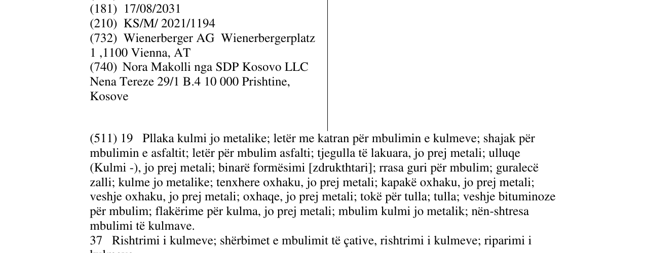 Zëri i markës TWIST në buletin