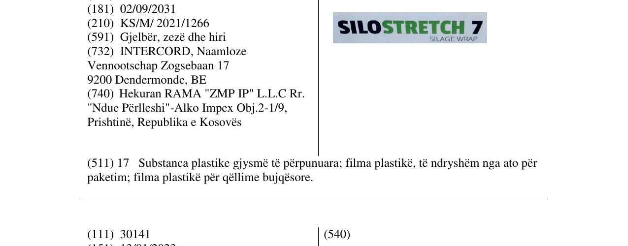 Zëri i markës Markë figurative në buletin