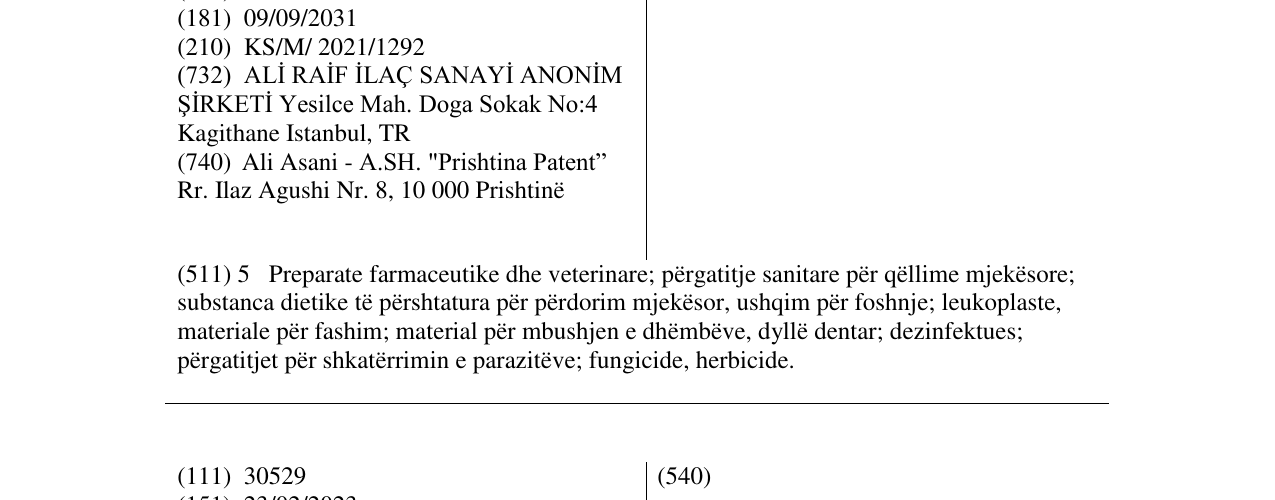 Zëri i markës AGRILOR në buletin
