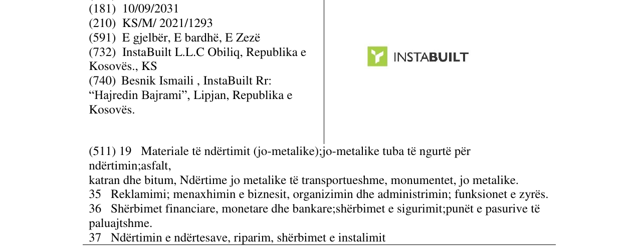 Zëri i markës Markë figurative në buletin