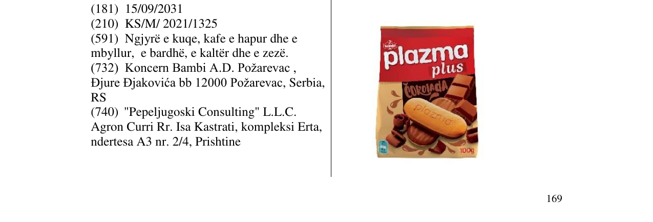 Zëri i markës Markë figurative në buletin