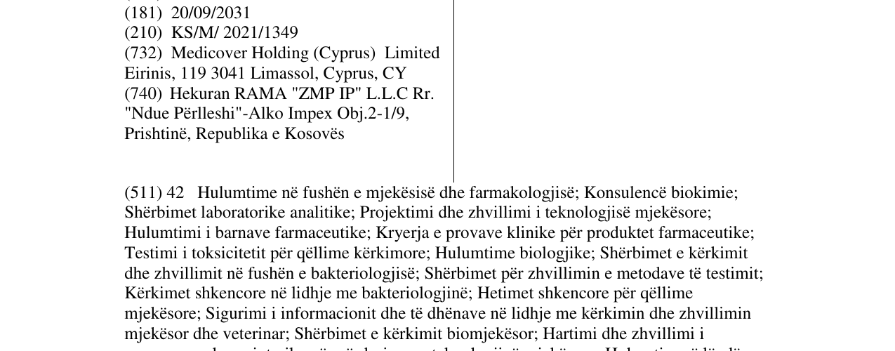 Zëri i markës MEDICOVER në buletin