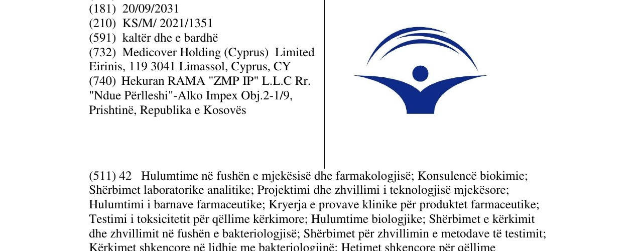 Zëri i markës Markë figurative në buletin