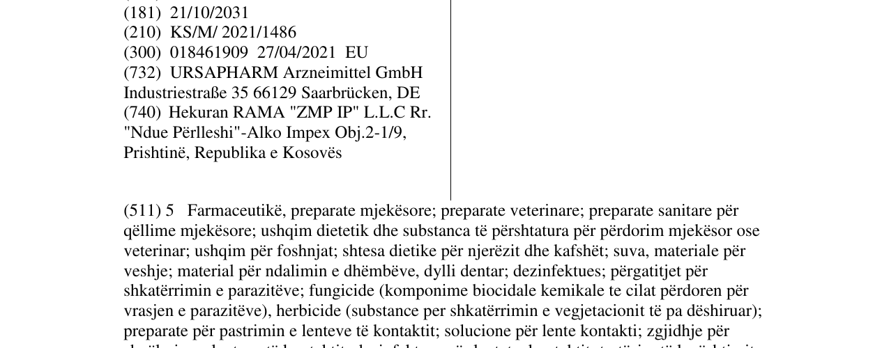 Zëri i markës HYLO në buletin