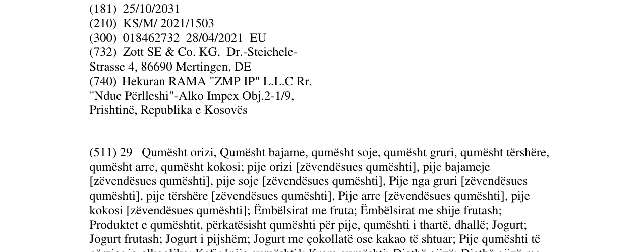 Zëri i markës Jogobella në buletin