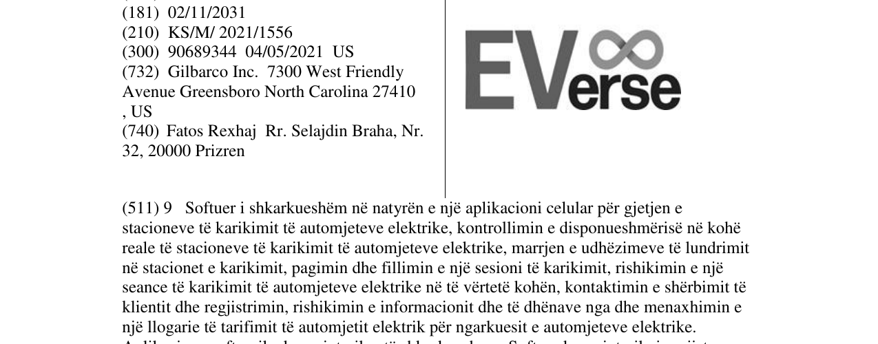 Zëri i markës Markë figurative në buletin