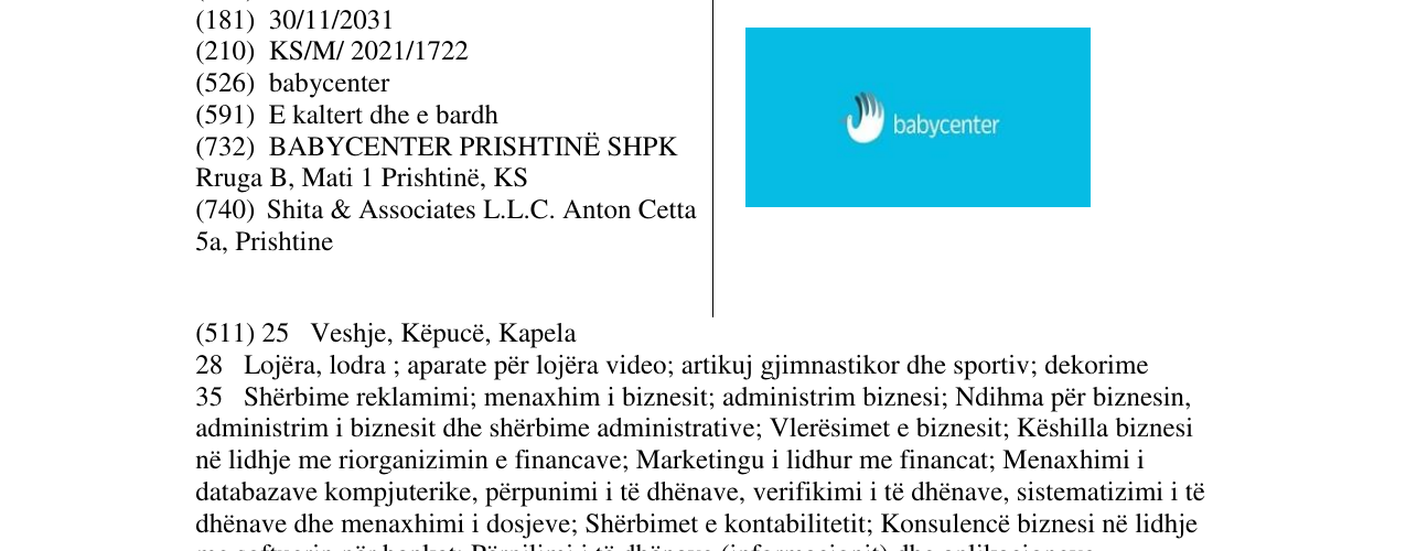 Zëri i markës babycenter në buletin
