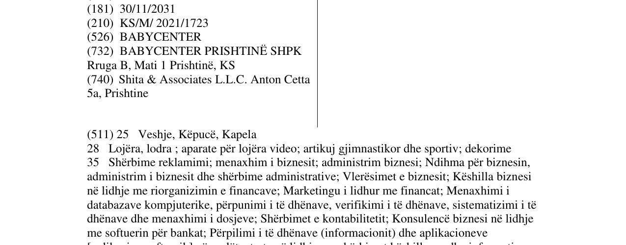 Zëri i markës BABYCENTER në buletin