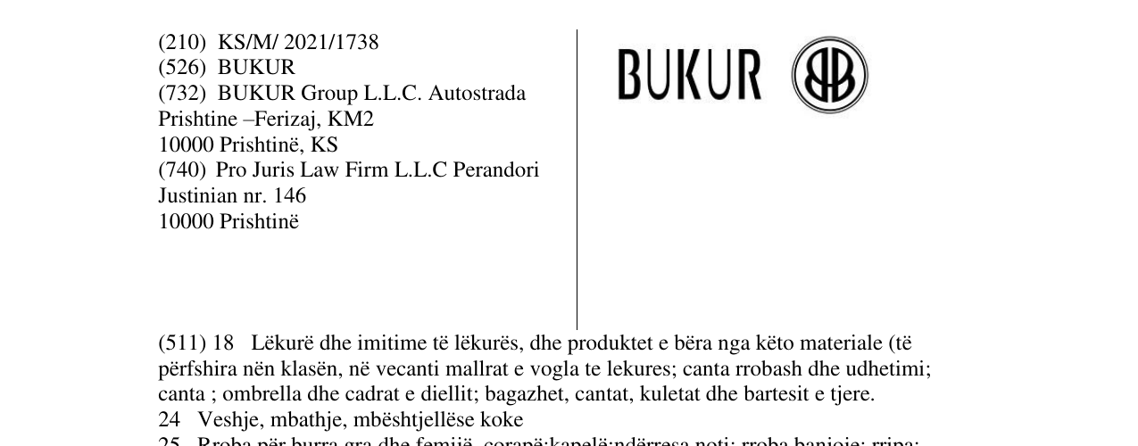 Zëri i markës bukur në buletin