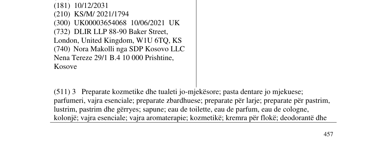 Zëri i markës SERVICE95 në buletin
