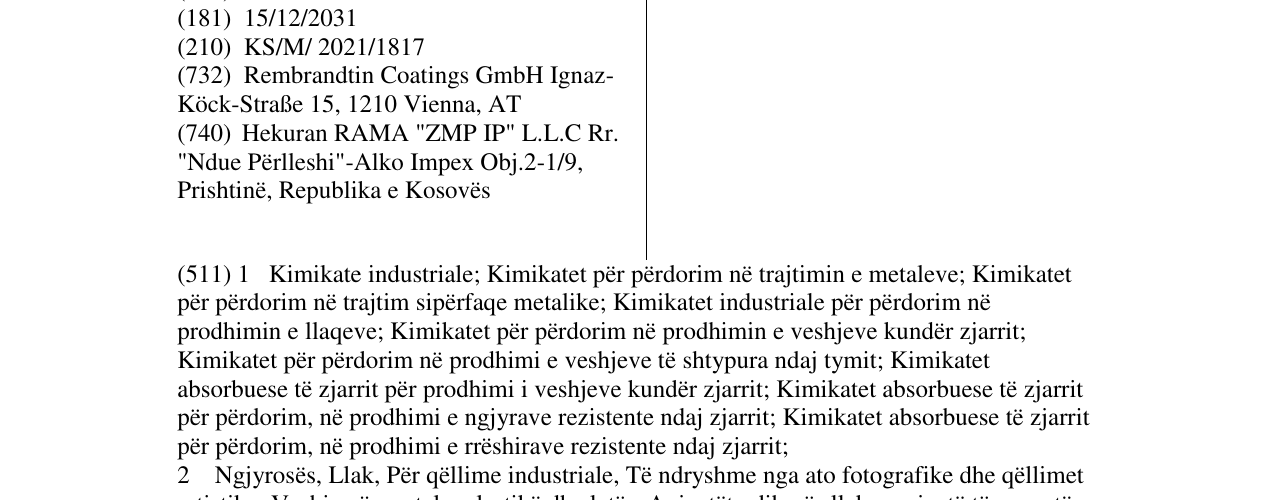 Zëri i markës Thermodur në buletin