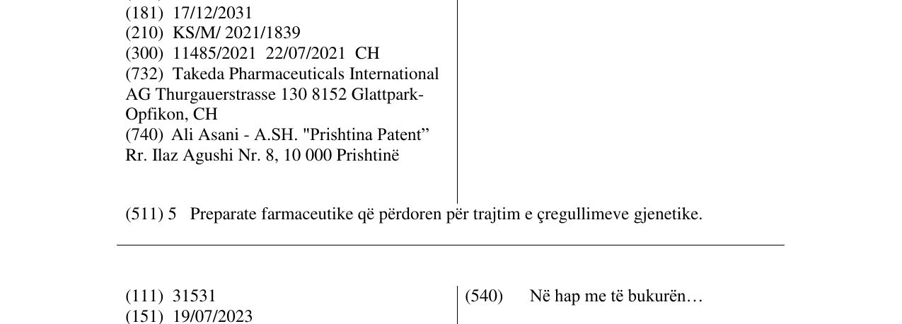 Zëri i markës MOBLIVGO në buletin