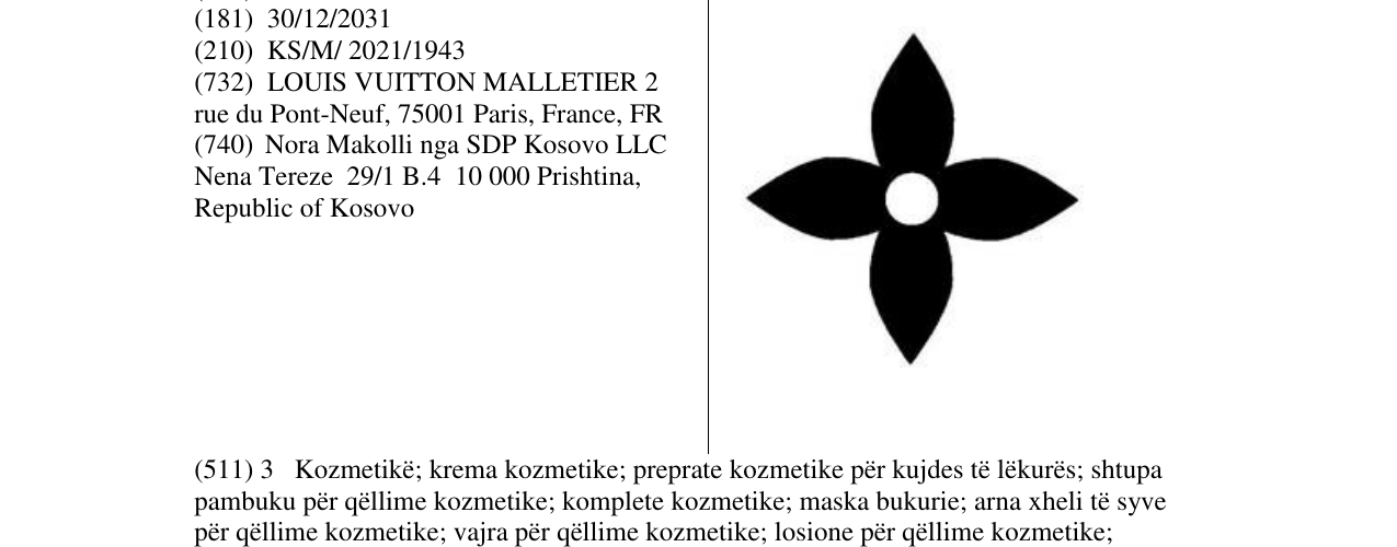 Zëri i markës Markë figurative në buletin
