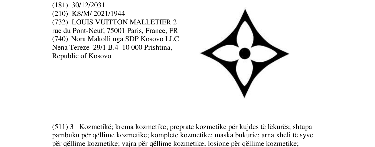 Zëri i markës Markë figurative në buletin