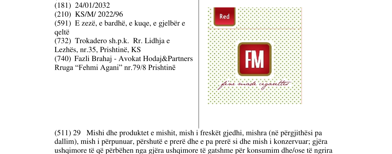 Zëri i markës FM në buletin