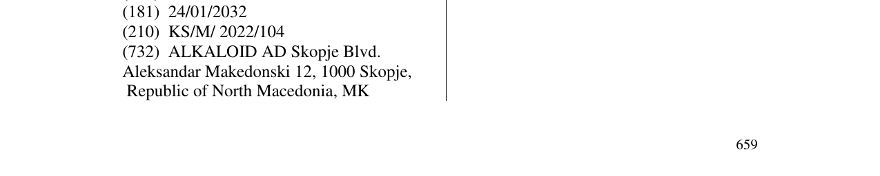 Zëri i markës BOLDENO në buletin