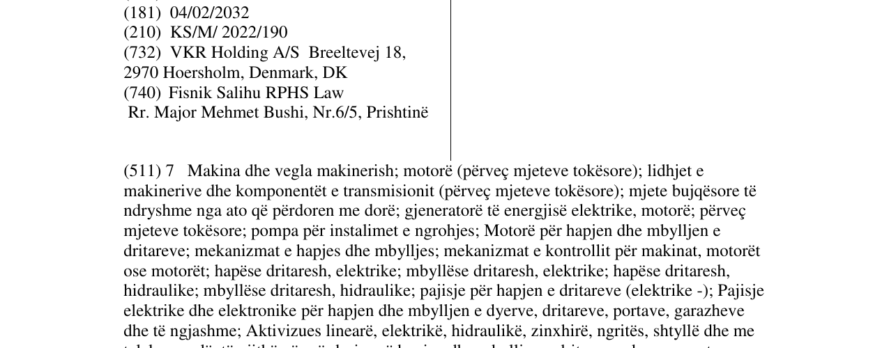 Zëri i markës VELUX në buletin