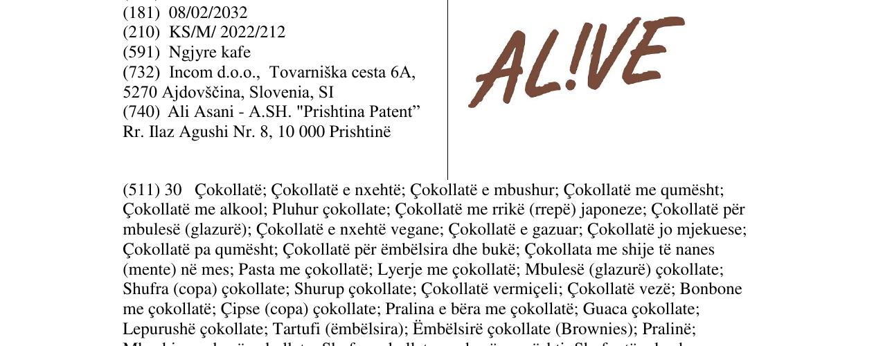 Zëri i markës AL!VE në buletin