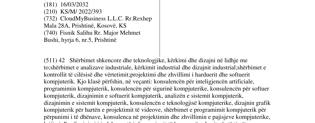 Zëri i markës VECHECK në buletin