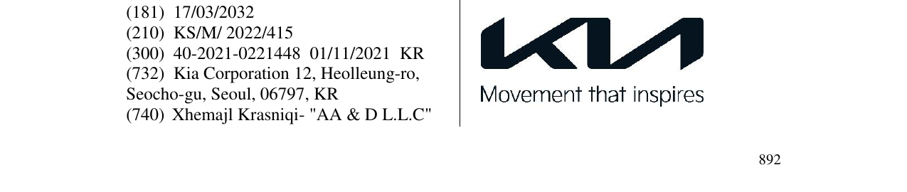 Zëri i markës KIA në buletin