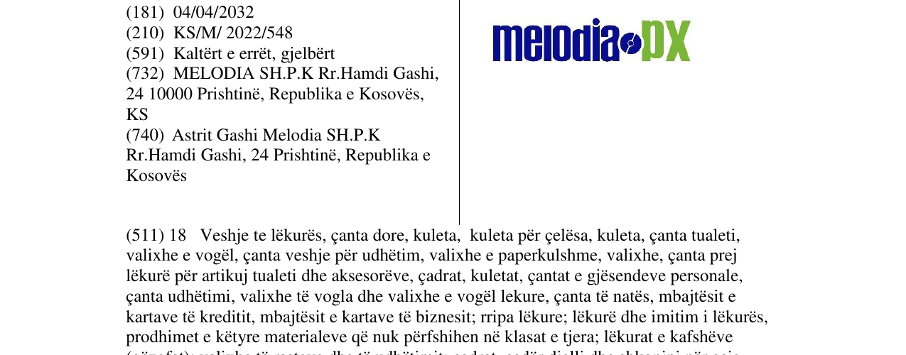 Zëri i markës melodia px në buletin