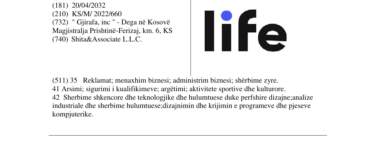 Zëri i markës life në buletin