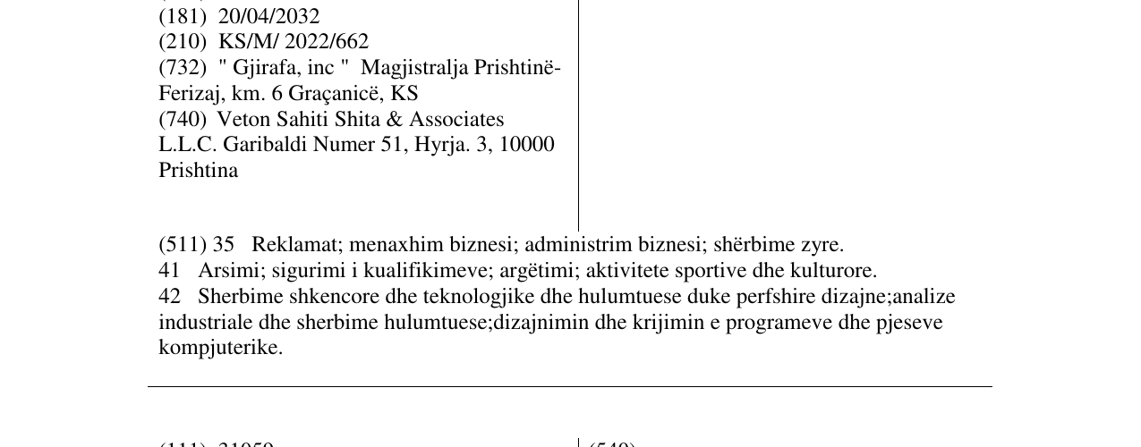 Zëri i markës JOY në buletin