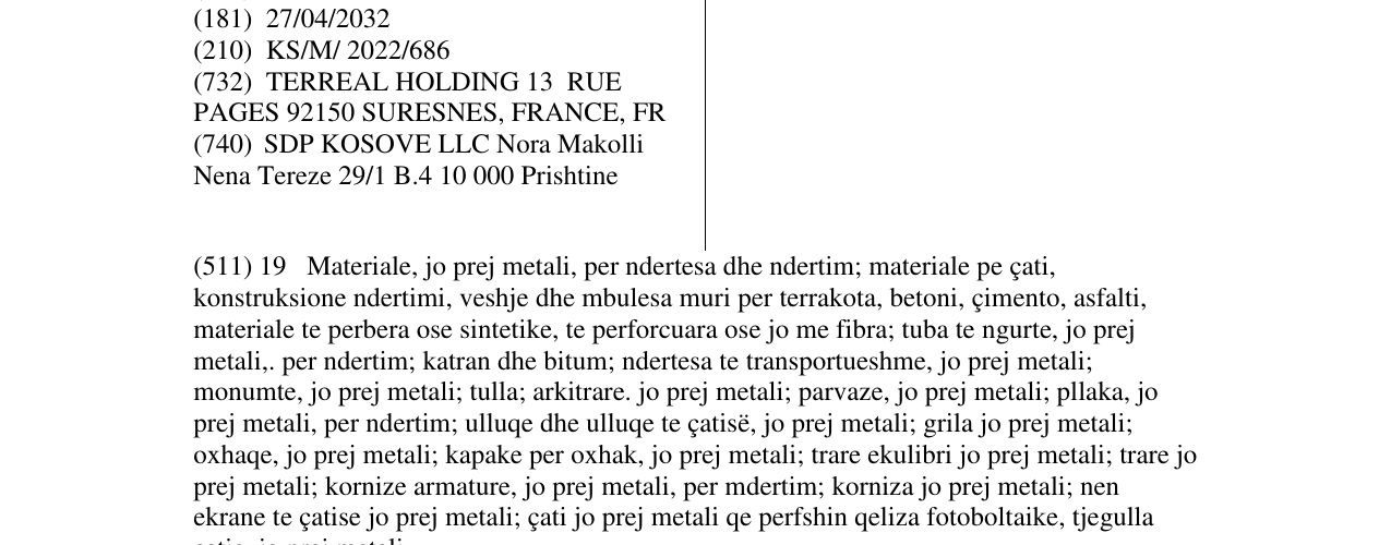 Zëri i markës TALEA në buletin