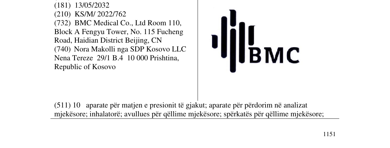 Zëri i markës BMC në buletin
