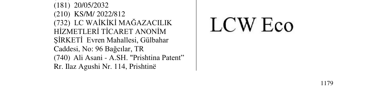 Zëri i markës LCW Eco në buletin
