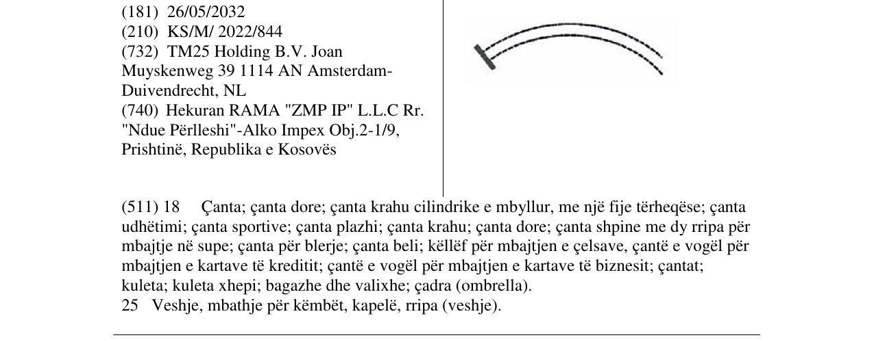 Zëri i markës Markë figurative në buletin