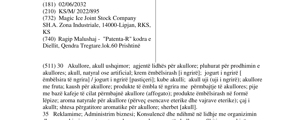 Zëri i markës LOLLI në buletin