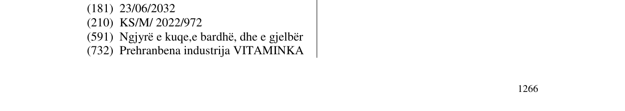 Zëri i markës Croptpot Domata në buletin