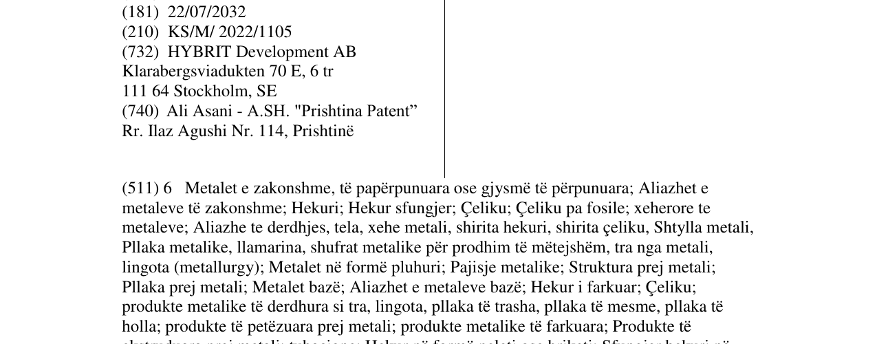 Zëri i markës HYBRIT në buletin