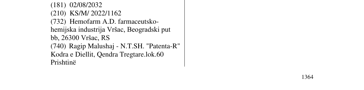 Zëri i markës ZOLSTYN në buletin
