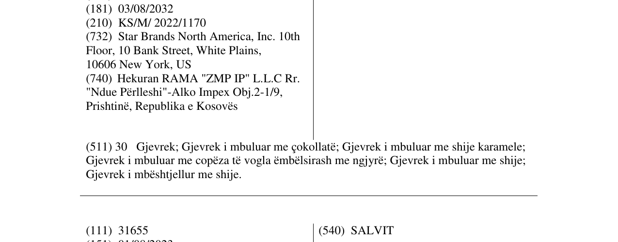 Zëri i markës FLIPZ në buletin