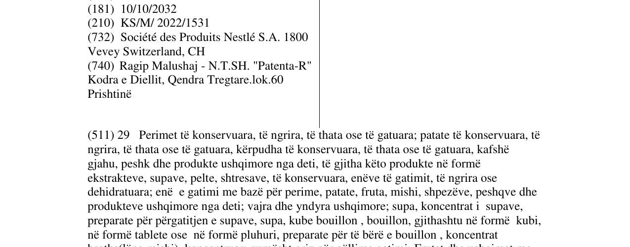 Zëri i markës MAGGI ZAČIN në buletin