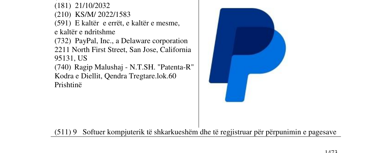 Zëri i markës PP në buletin