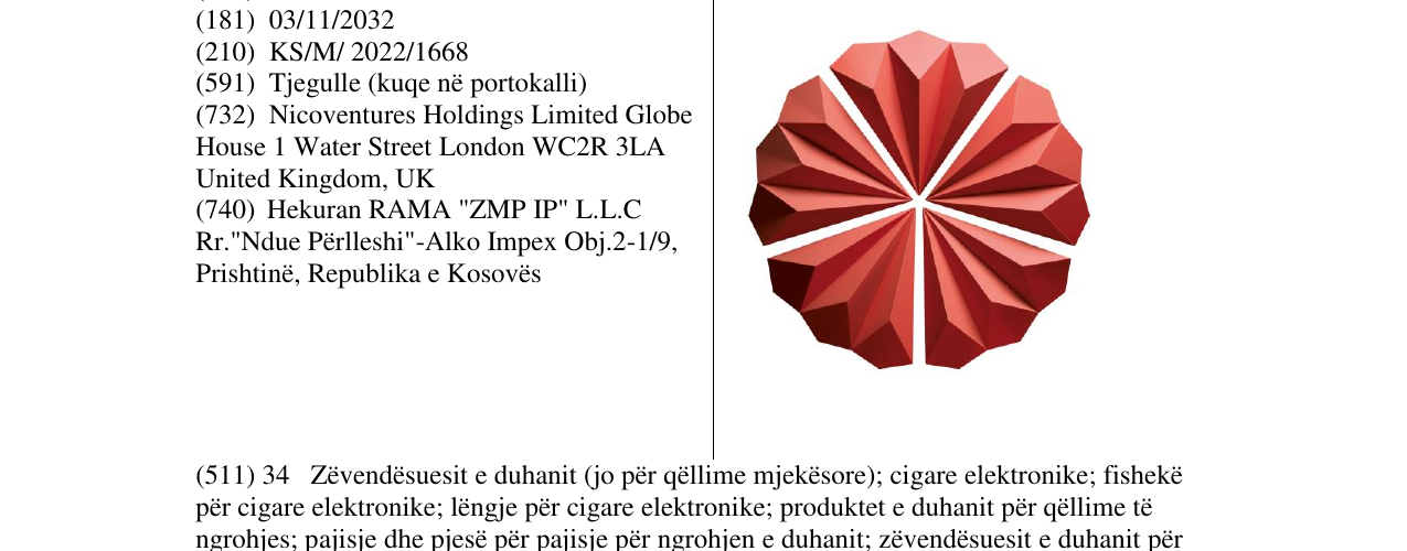 Zëri i markës strawbery në buletin