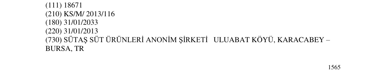 Zëri i markës Markë figurative në buletin