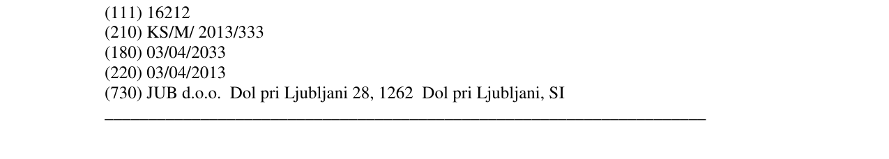 Zëri i markës DIPI në buletin