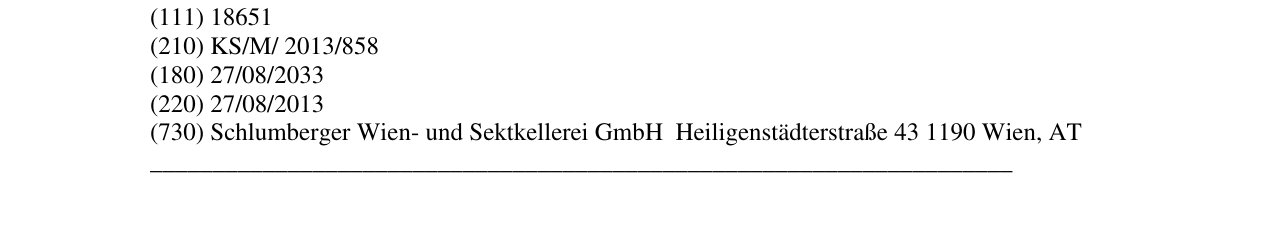 Zëri i markës Schlumberger në buletin