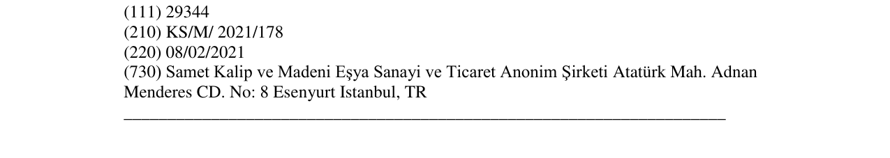 Zëri i markës SAMET në buletin