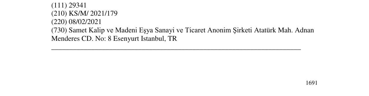 Zëri i markës SAMET në buletin