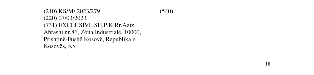 Zëri i markës Markë figurative në buletin