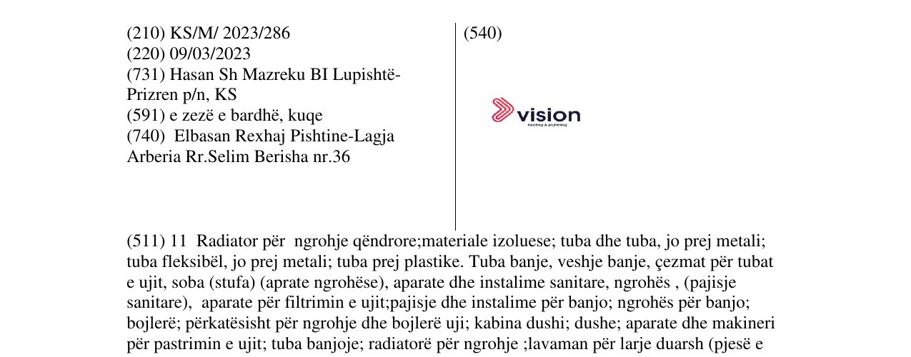 Zëri i markës vision në buletin