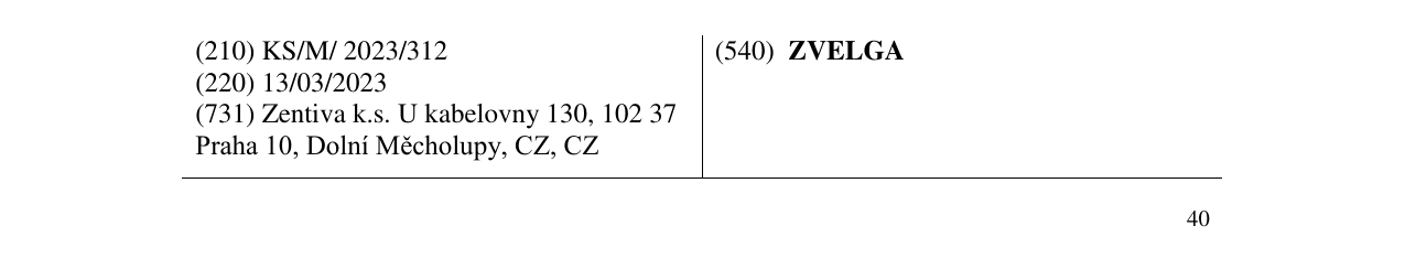 Zëri i markës ZVELGA në buletin